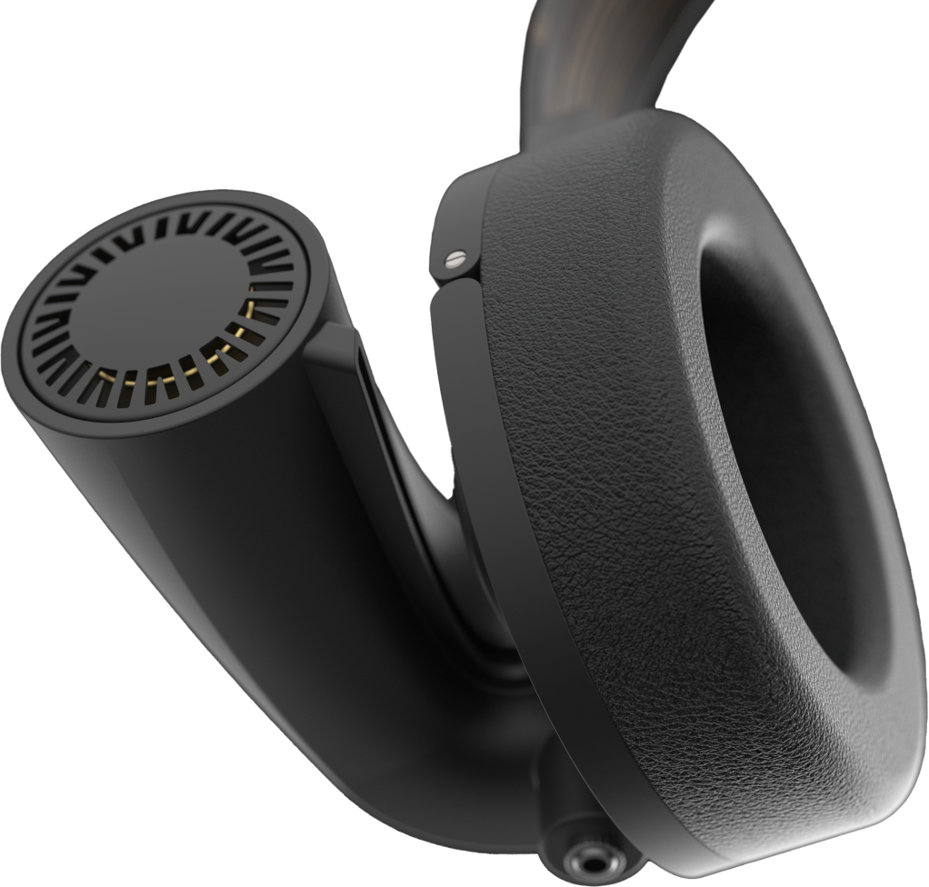 TSL dual driver true stereo headphones front view